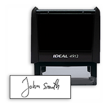 Custom Signature Stamp