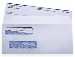 Double Window Self-Sealing Envelopes